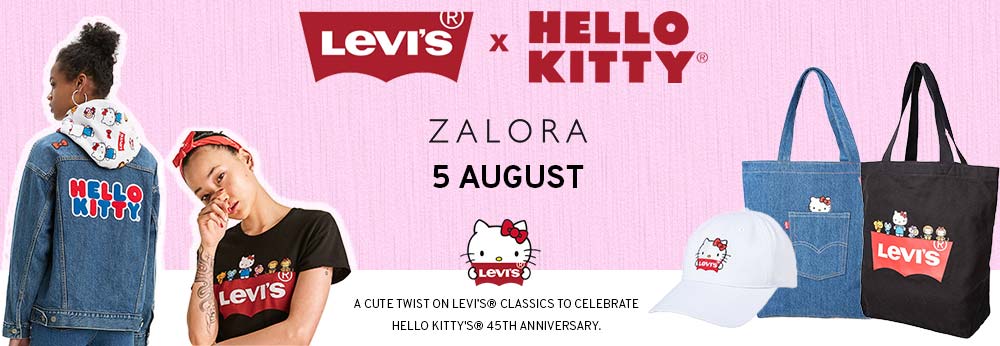 Levi's x Hello Kitty – Zalora 5 Aug – Beaut Icon